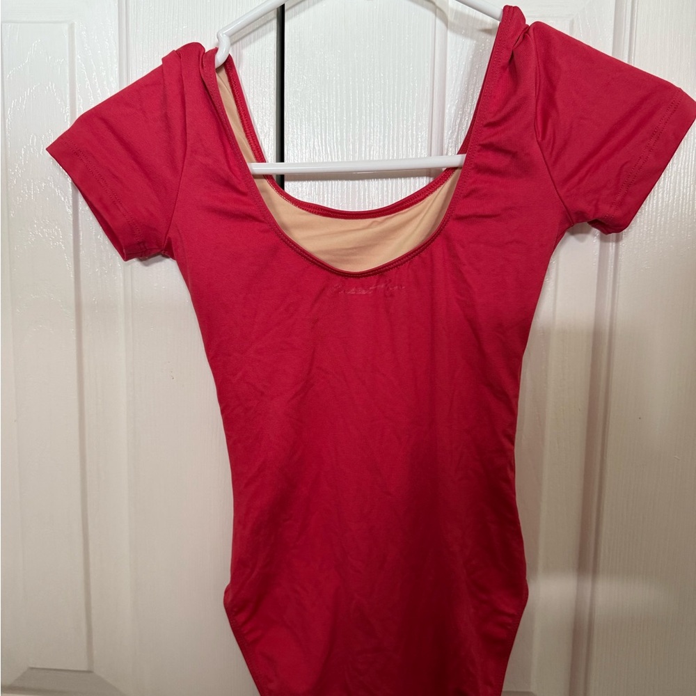 Ballet Rosa Red Leotard - Picture 2 of 4